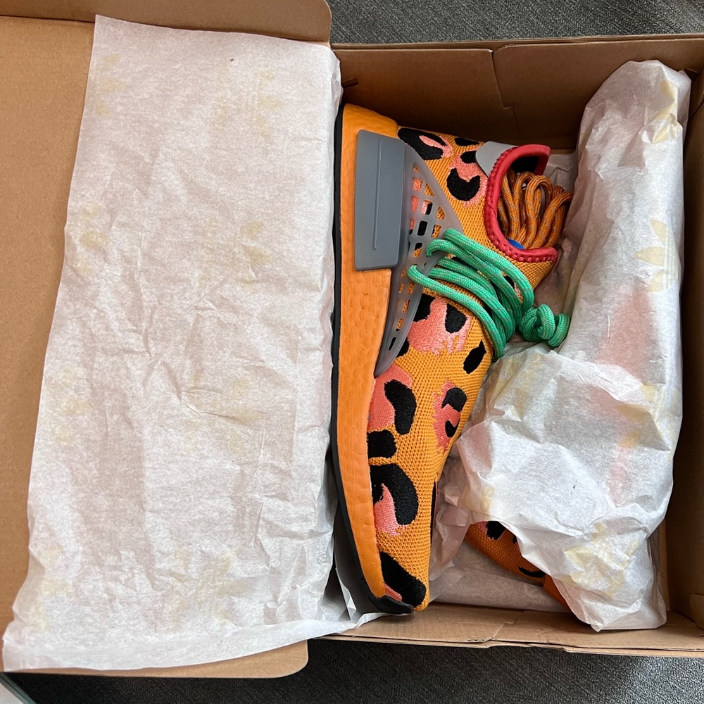 NWT PHARRELL X NMD HUMAN RACE 'ANIMAL PRINT'